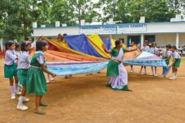 2 schools for the tribal child in the middle of nowhere