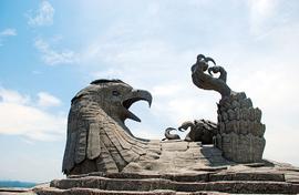 Bird in stone! Jatayu is  world’s biggest sculpture 