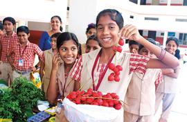 Kids get to grow and sell veggies in Kerala schools