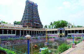 A cathedral in Madurai! Not just temples